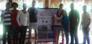 Attendees at the AGRRA protocol training workshop in Samaná Bay supported by the USAID Caribbean Marine Biodiversity Program.